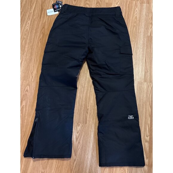 Arctix Snow Pants Cargo Womens Large 12 - 14 Insulated Black 31" Inseam - Picture 2 of 14